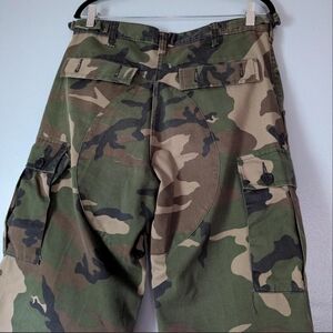 Men's VTG Wilderness Unlimited Camo Cargo Utility Hunting Pants Size 34